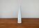 Vintage white porcelain vase from KPM Royal Porcelain, 1970s.
