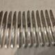 12 silver plated dessert knives, Christofle Vendome, 19.7cm