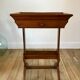 Table de chevet meuble d'appoint en chêne fin XIXème