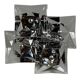 1960s 1970s Wall Sconce by Kinkeldey Lighting Germany in Glass & Chrome