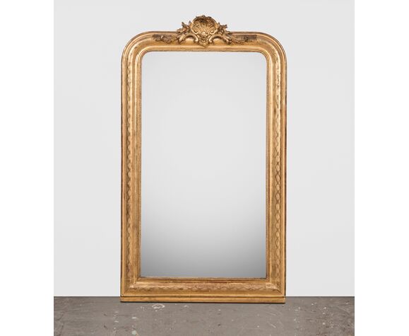 Miroir à coque antique 69x120cm