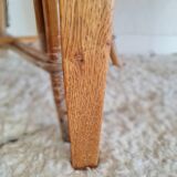 Antique wooden farmhouse table and drawers