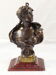 Bronze bust by Felix Pierre Richard 19th century