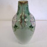 Saint-Amand hamage earthenware vase