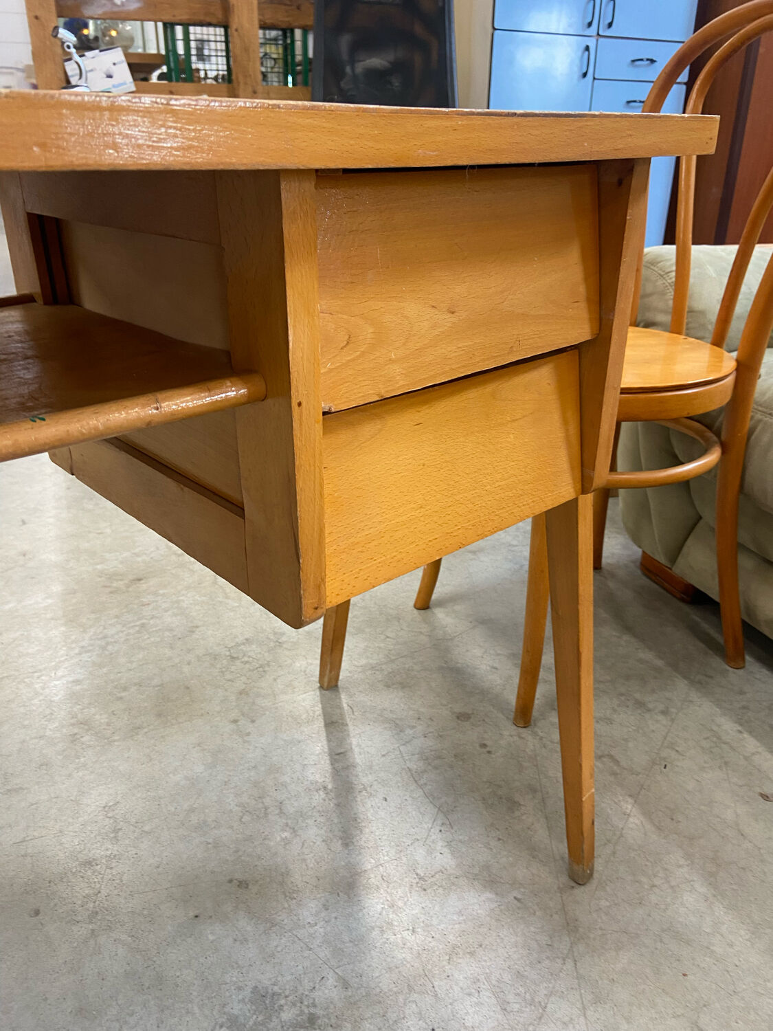 Desk feet compass 50s