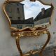 Miroir Baroque style Louis XV coquille
