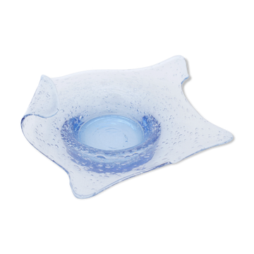 Cendrier mouchoir verre de Murano
