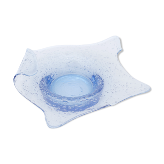 Murano glass handkerchief ashtray