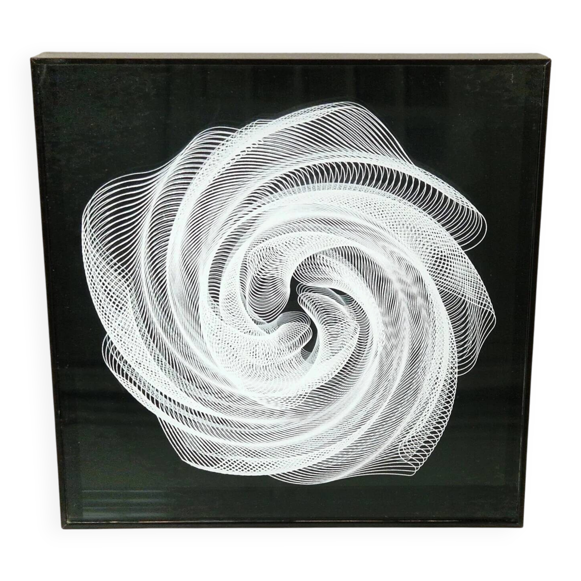 Frank Böttger | Print in box | 1972 computer art
