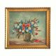 Painting ZIEBOLD Christian, 1910-1990, ref LOTZ HST Tricolor flower bouquet