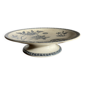 Ironstone cake dish "Marguerite" Large deposit