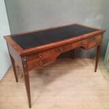 1900 Louis XVI style veneer flat desk