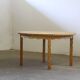 1960s vintage brutalist Danish extending oak dining table style Henning Kjærnulf