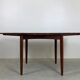Square dining table in palisander by Lübke, 1960