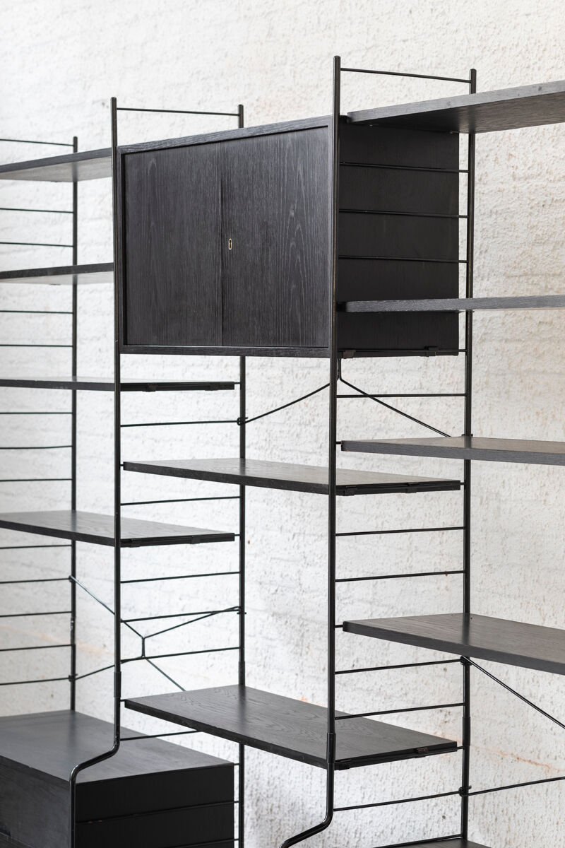 3-Bay shelving system by WHB, Germany, 1960’s
