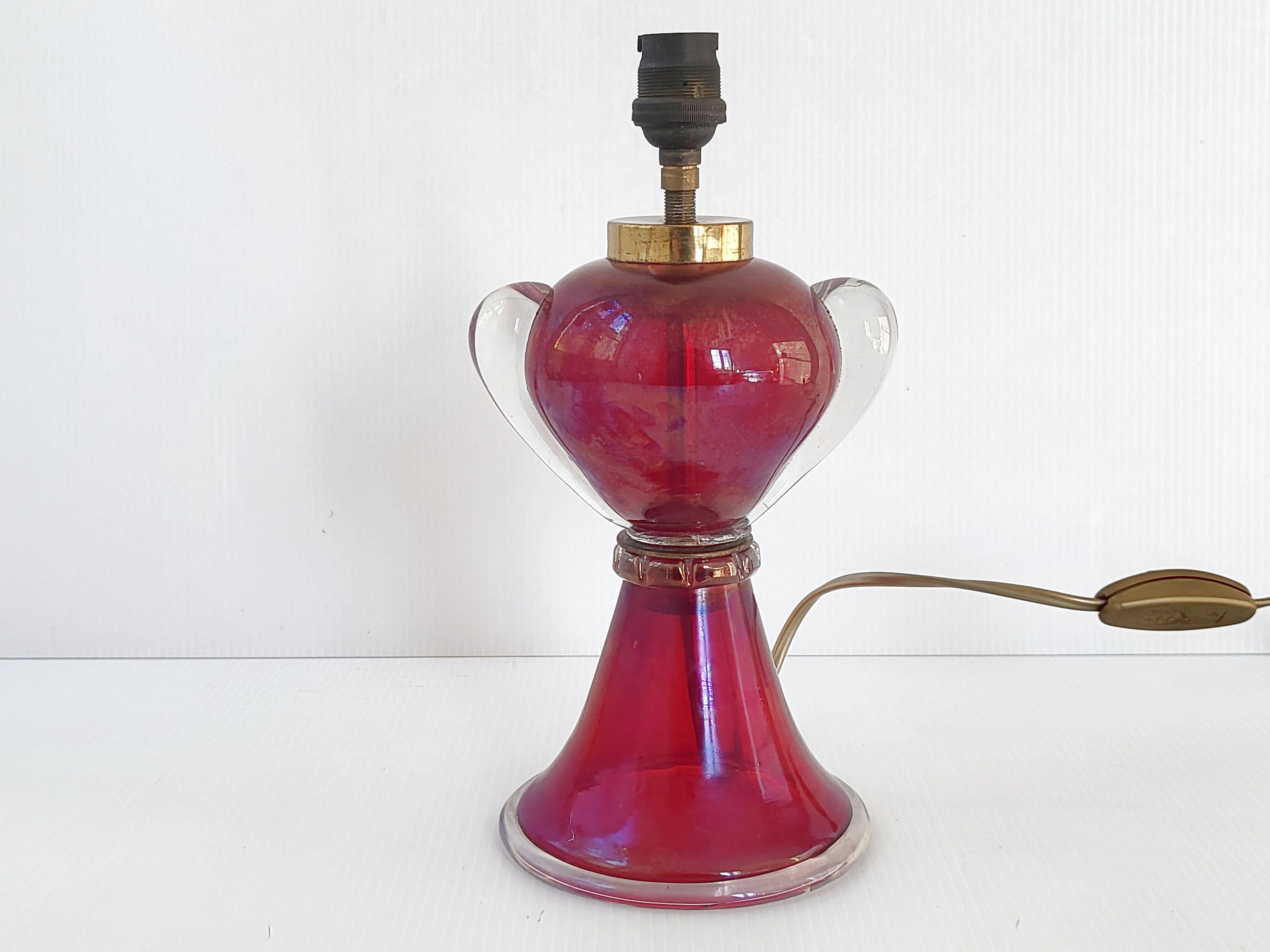 Vintage Murano lamp 1950