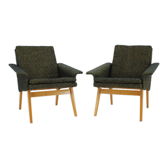 1960s Design Armchairs, Czechoslovakia