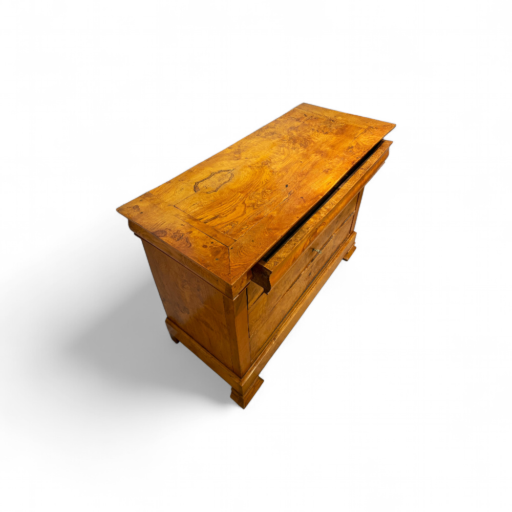 Charles X Commode, Elm, circa 1830