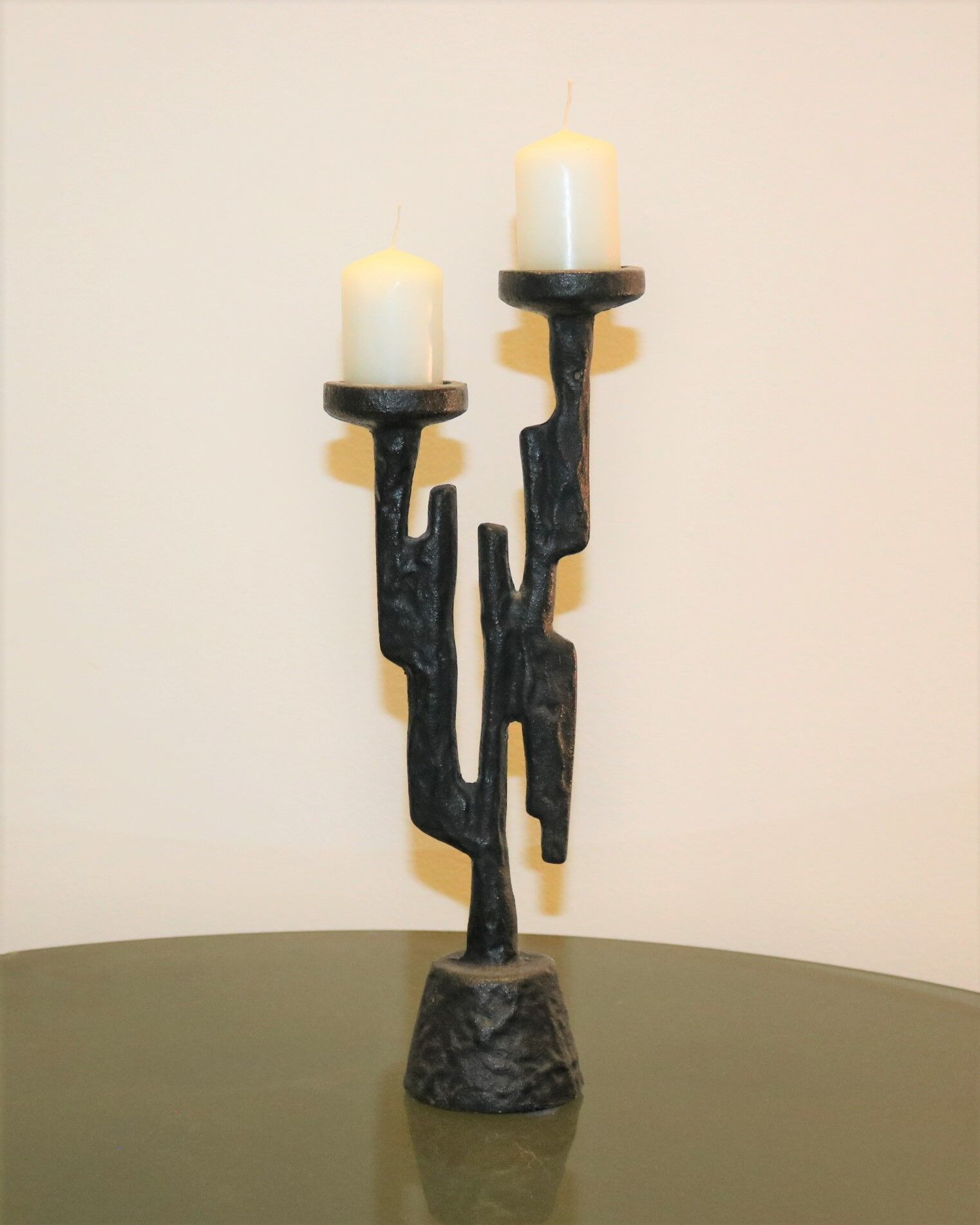 Brutalist candelabra
