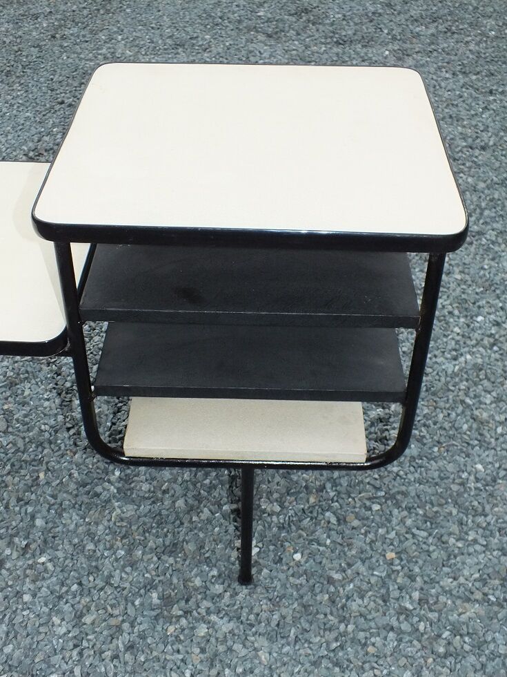 Extra furniture serving shelves years 50 black & white
