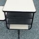 Extra furniture serving shelves years 50 black & white