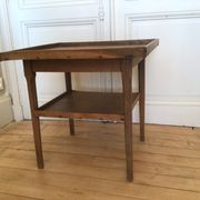 Table basse ancienne 2 plateaux