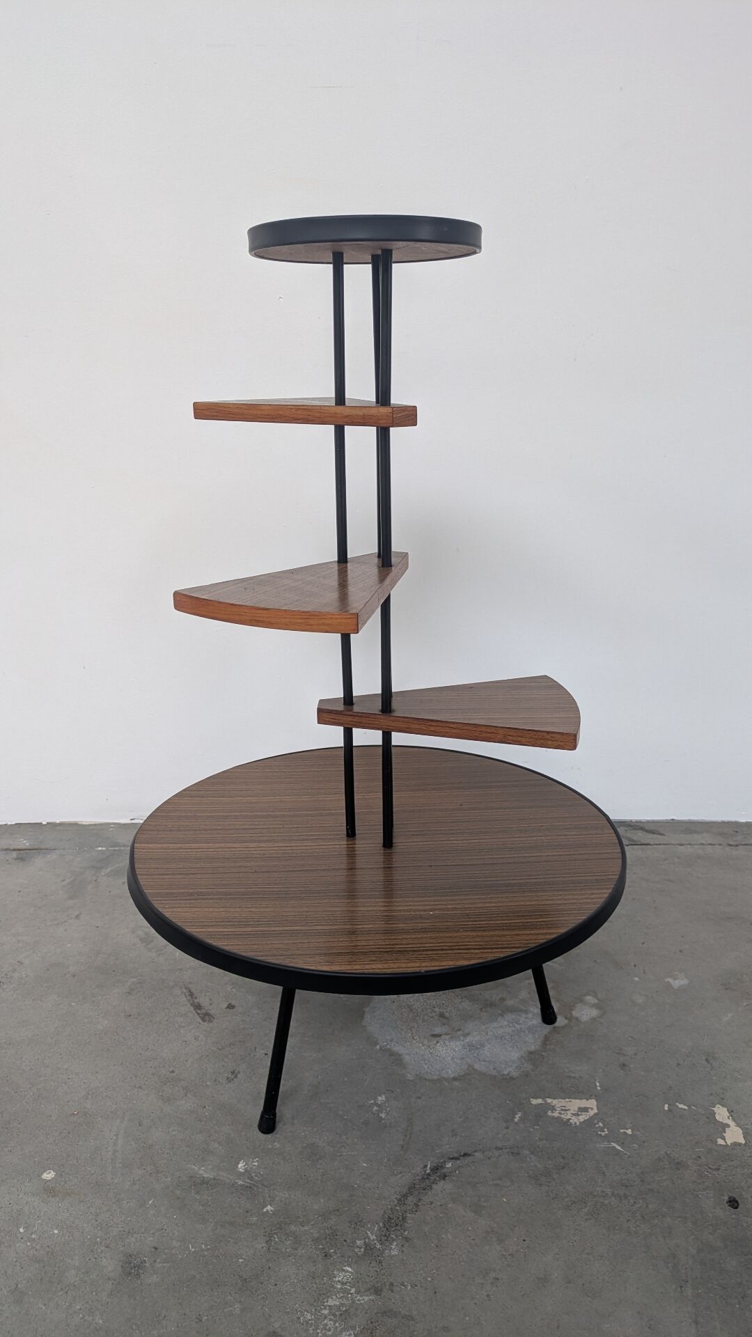 Vintage formica plant stand