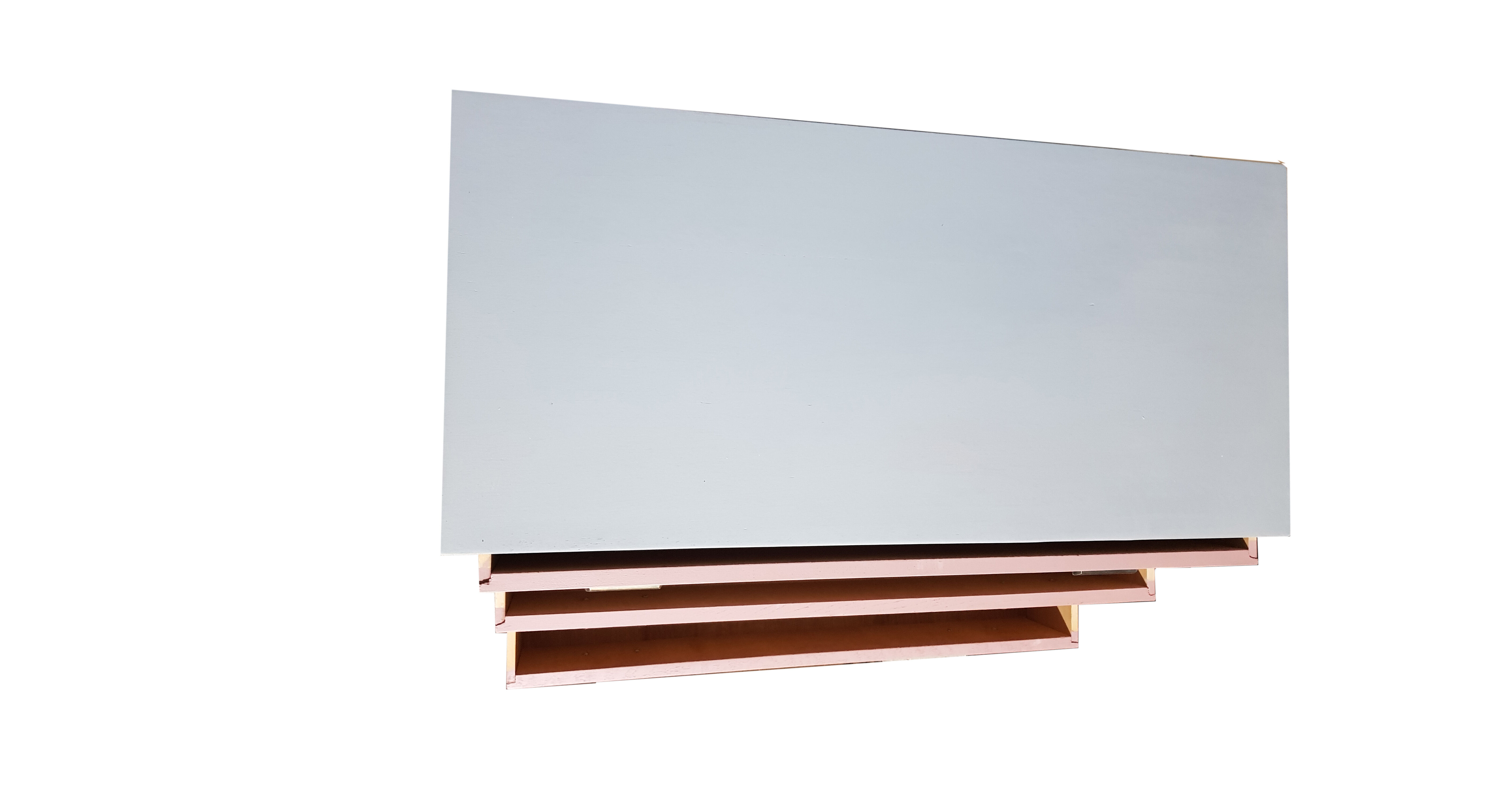 Commode 3 tiroirs - couleurs postel