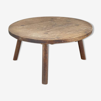 Table basse en chêne des années 50