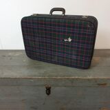 Vintage case - scottish fabric
