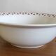 Round Italian porcelain dish