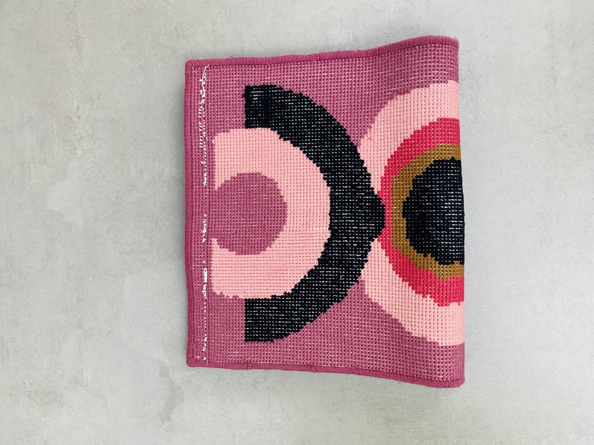 70's wool rug/bedside mat, Scandinavian style