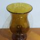 Very pretty candle holder in Biot bubble blown glass