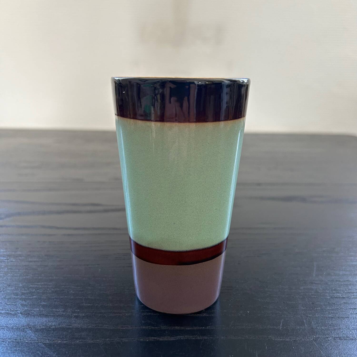 Small striped Scandinavian vase