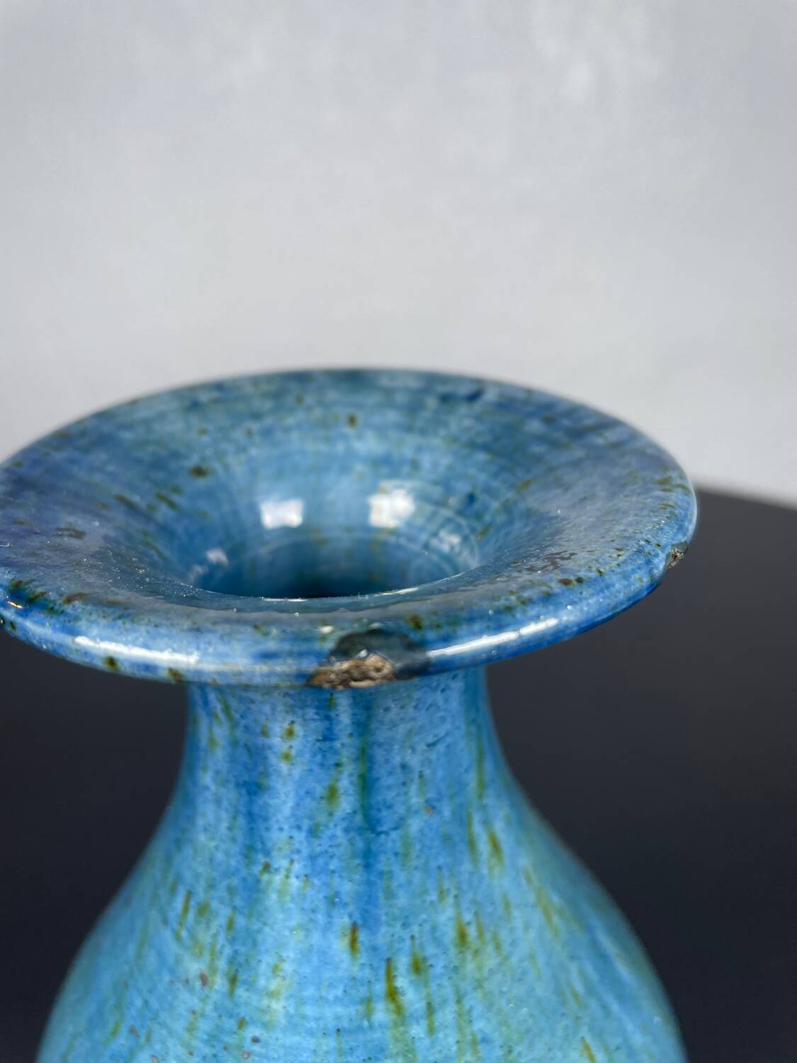 Blue vase