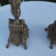 Paire de chandeliers en bronze