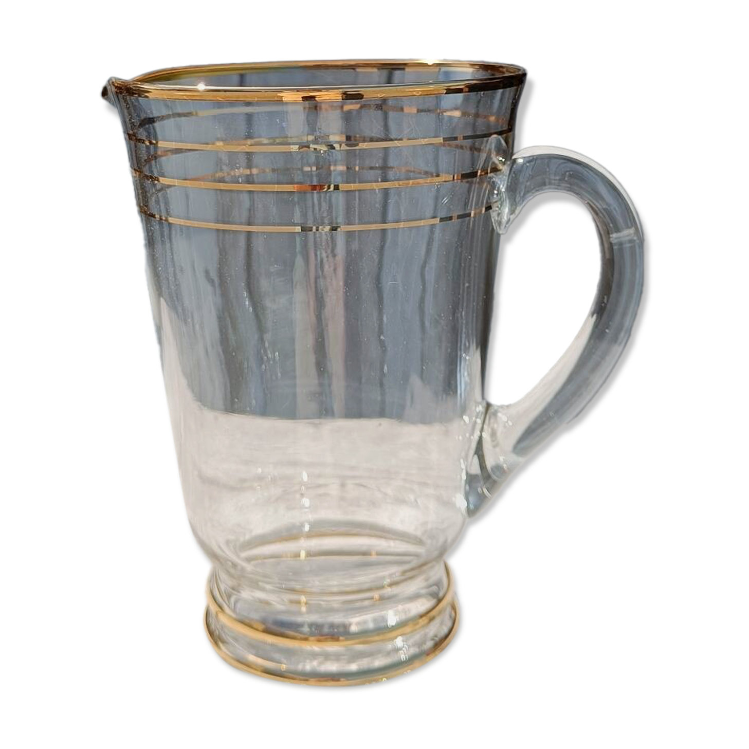 Carafe Art Déco en verre