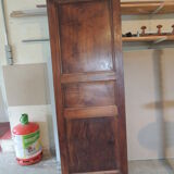 Portes d'armoire ancienne en noyer