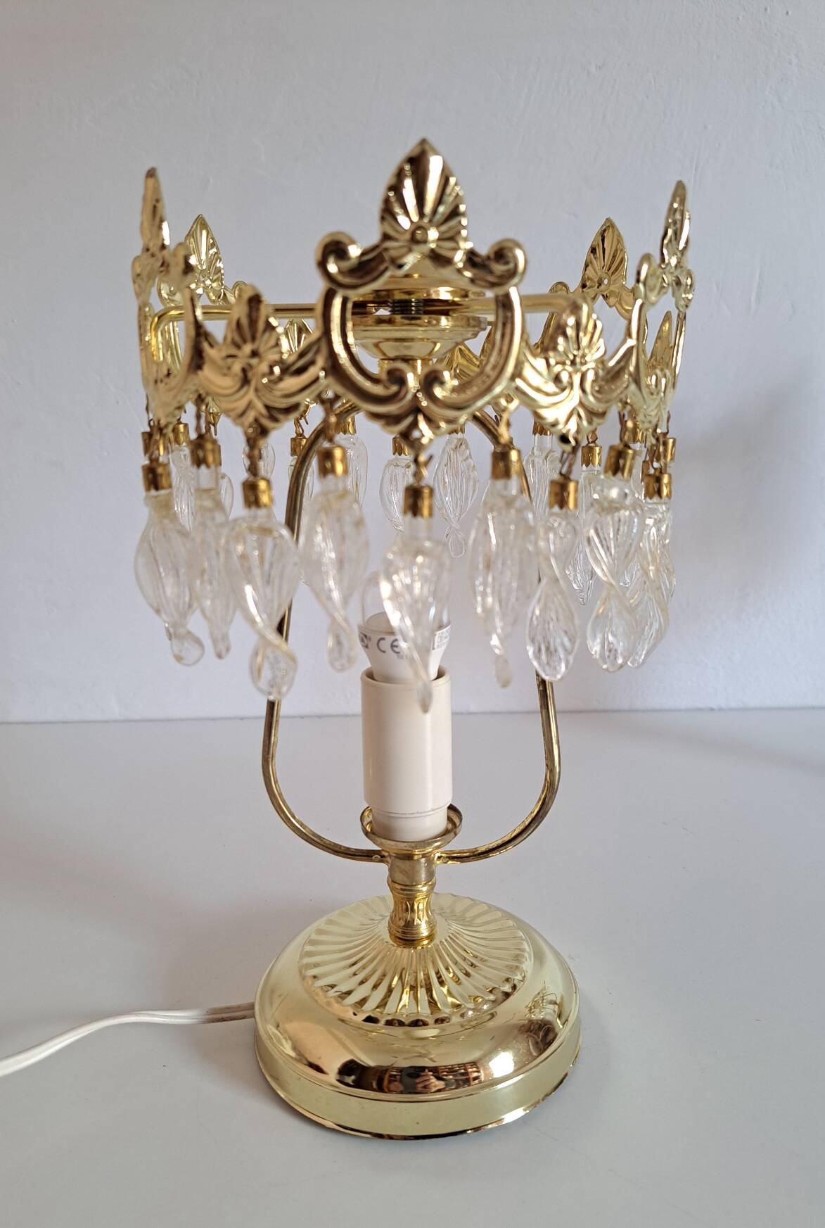 Pair of bedside lamps