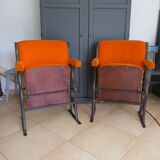 Anciens fauteuils de cinéma