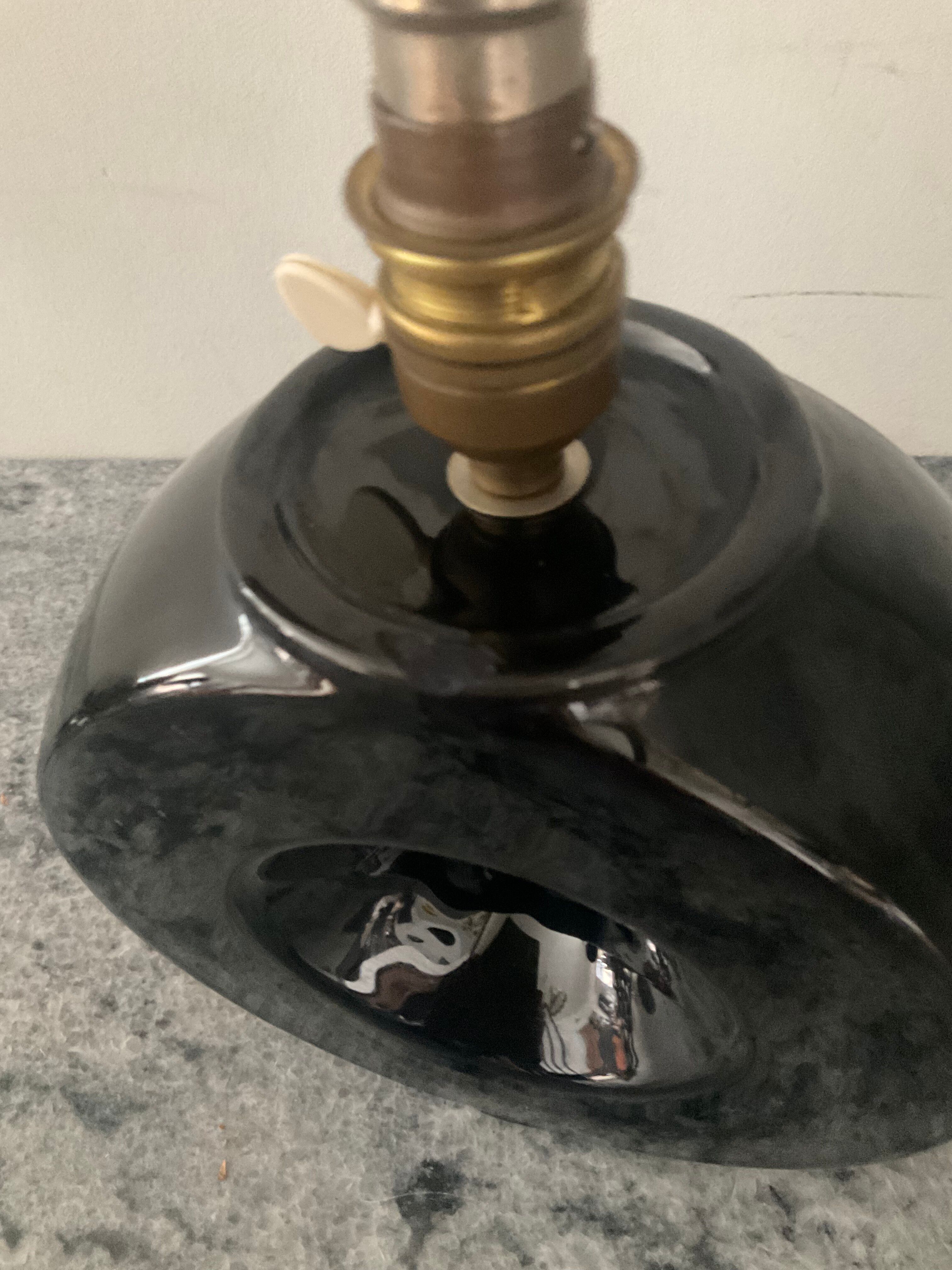 Vintage 1960s ceramic lamp base