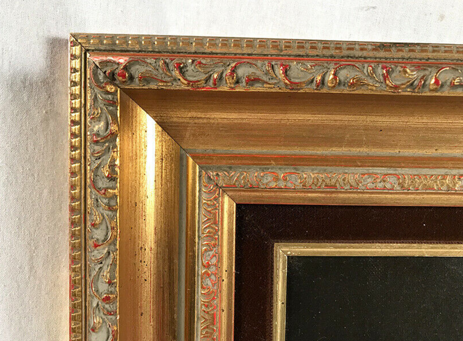 Oil on canvas, still life by Dubouchet