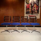 4 swivel chairs from around 1970