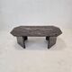 Coffee table in granite, 1980s