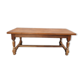 Table de ferme chêne massif 6/8 convives