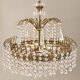 Grand vintage cascade chandelier from the 1960s.