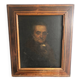 Portrait of a man oil on canvas