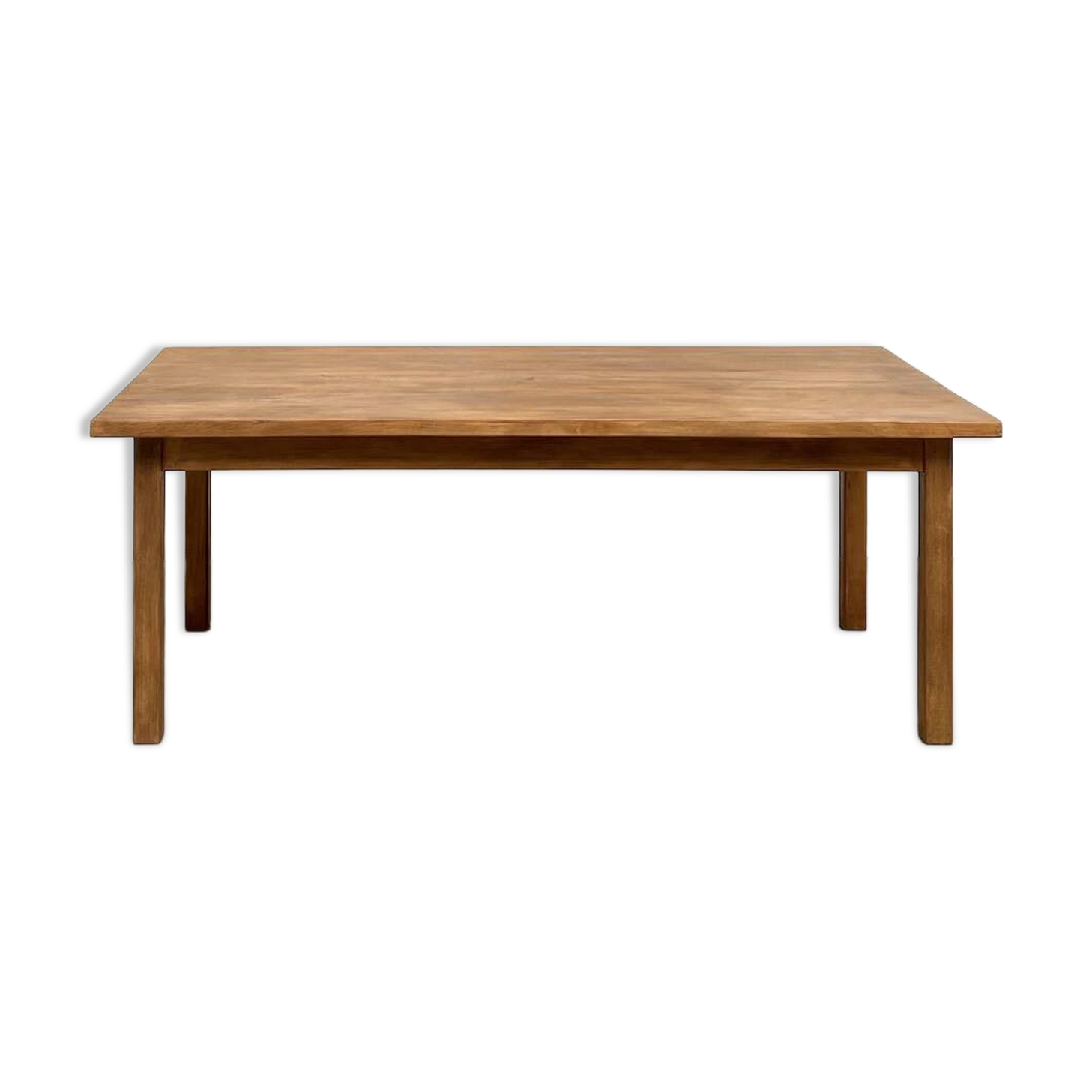 Solid beech farmhouse table