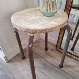 Vintage workshop school stool