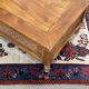 Teak coffee table, Indian craftsmanship from the 1970s.